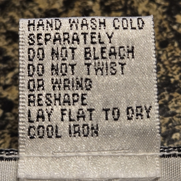 Anna Gray Silk Blend Boat Neck Pale Mauve Silver Metallic Sweater Women size 1X - Picture 8 of 8